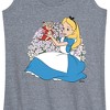 Women's - Disney - Alice in Wonderland Graphic Racerback Tank - 2 of 4