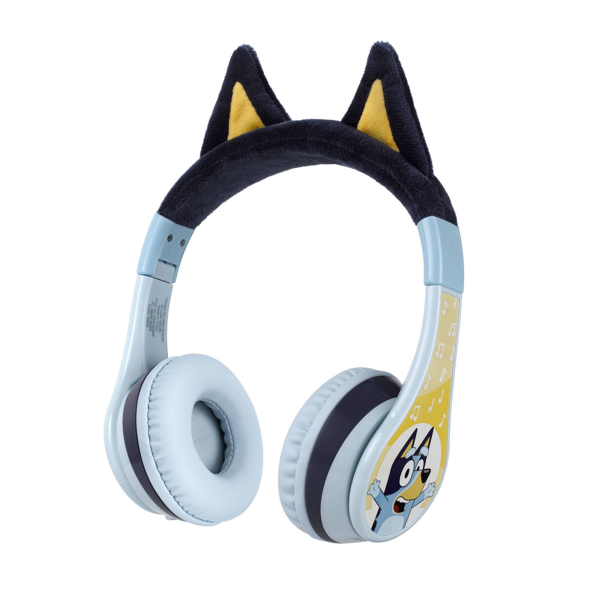 eKids Bluey Bluetooth Wireless Headphones - Blue