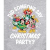 Men's - Disney - Did Someone Say Christmas Party Graphic Fleece Sweatshirt - image 2 of 4