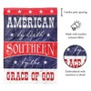 Magnolia Garden American by Birth Southern by God 29 x 42 Inch Polyester Garden Flag - 2 of 2