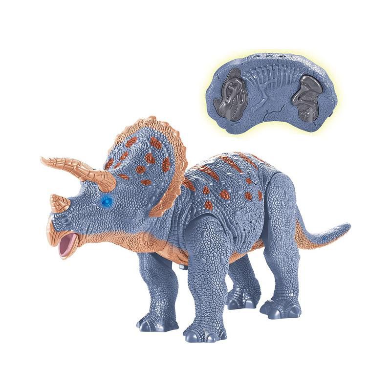 Contixo DR2 RC Dinosaur Toy -Walking Triceratops Dinosaur with Light-Up Eyes & Roaring Effect for Kids, 1 of 18