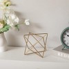 Cheung's Eclipta Golden Metal Octagram Table Decor Small - 3 of 4