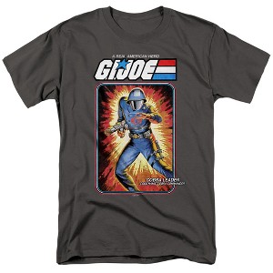 G.I. Joe Cobra Commander Card Adult T-Shirt - 1 of 4