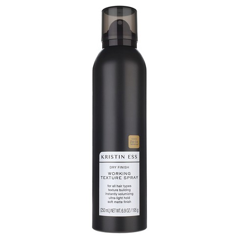 Kristin Ess Dry Finish Working Texture Hair Spray For Volume + Texture,  Light Hold - 6.9 Oz : Target