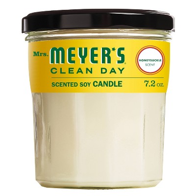 Mrs. Meyer's Honeysuckle Large Jar Candle - 7.2oz