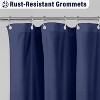 LunaLulinlk Blue Farmhouse Shower Curtains,Fabric Cute Ruffle Shower Curtain - 3 of 4