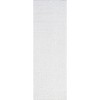 Nuloom Gynel Contemporary Shag Area Rug, Runner 2' 6" x 6', White - 2 of 4