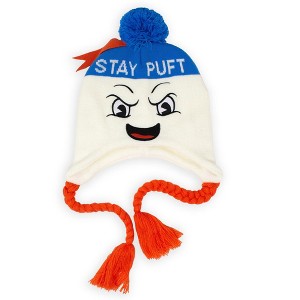 Ripple Junction x Ghostbusters Stay Puft Marshmallow Laplander Beanie - 1 of 4