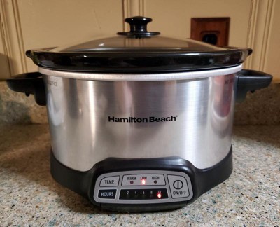 Hamilton Beach 7qt Programmable Slow Cooker - Sliver : Target