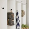 WOWOW Double Robe Hook 304 Stainless Steel in Brushed Nickel - 2 of 4