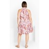 Women's Plus Size Blushing Beauty Dress - blush | CITY CHIC - image 2 of 4