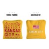 Skip's Garage | Gameday Kansas City Football Synergy Pro Cornhole Bags (Set of 4) - 2 of 4
