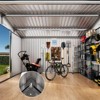 10x12FT Metal Outdoor Storage Shed with Window, Lockable Tool Storage Sheds, Oversized Steel Garden Sheds with Sloped Roof for Backyard, Patio, - 3 of 4