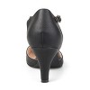 Journee Womens Bettie Almond Toe Mid Heel Pumps - 3 of 4