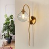 LNC Temporaneog 6-in 1-Lights Polished Gold with Clear Glass Modern/Contemporary  Indoor Wall Lights - 2 of 4