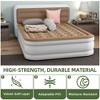 Queen Size Air Mattress with Headboard and Pump, 18in Blow Up Mattress Inflatable Bed for Home & Visitors - 3 of 4