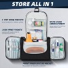 Large Capacity Toiletry Bag for Women and Men, Hanging Toiletry Organizer Cosmetics Makeup Bag - 2 of 4