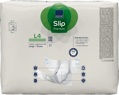 Abena Slip, Premium Incontinence Briefs, Level 4 Maximum Absorbency ...