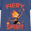 Girls' - Elemental - Ember Fiery Spirit Fitted Short Sleeve Graphic T-Shirt - 2 of 4