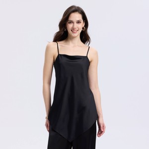 Women's Kerchief Hem Satin Tunic Cami - A New Day™ : Target