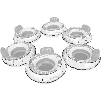 Bradley 6 Pack Heavy Duty River Tube Cover Only; Made in USA; Compatible with Intex River Run 53" Tubes