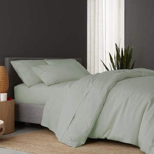 DOZ Bamboo Viscose Duvet Cover Set, Organically Grown Bamboo, Buttery Soft, Cooling, High GSM - 1 of 4