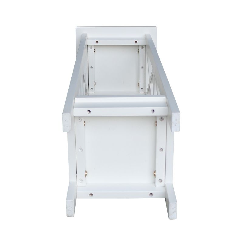 X-Sided Plant Stand White - International Concepts, 5 of 11