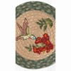 Earth Rugs Hummingbird Printed Round Trivet 10"x10" Heat-Resistant Kitchen Accessory - 3 of 3
