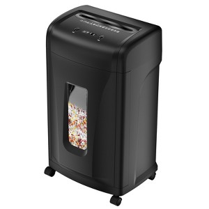 Dexmalle Crosscut Paper Shredder for Home and Office,Black - 1 of 4