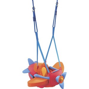 Tramull Aircraft Swing ¨C Indoor Mounted Baby Swing with Adjustable Straps, Seatbelt & Propeller for Ages 10 Months and Up - 1 of 1