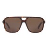 Dolce & Gabbana DG 4354 502/73 Unisex Square Polarized Sunglasses Havana 61mm - 2 of 3