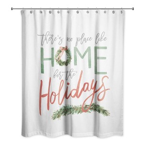 Creative Products Home for the Holidays 71x74 Shower Curtain - 1 of 2