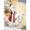 Sullivans Artificial White Spruce & Snow Pick 16"H Green - 2 of 2