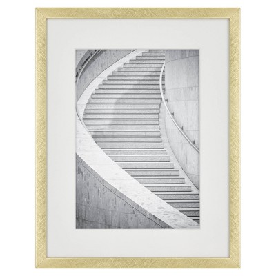 15.6 X 11.5 Float Thin Metal Gallery Frame Brass - Threshold™ : Target