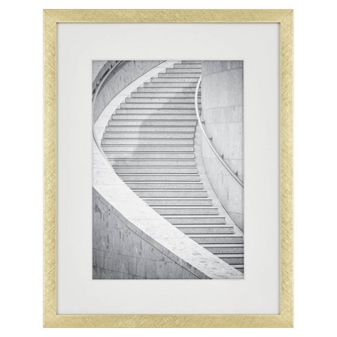 10.4 X 12.4 Matted To 8 X 10 Thin Metal Tabletop Frame Brass - Project  62™ : Target