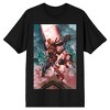 Deathstroke and Harley Quinn Men's T-shirt Tee Shirt - 2 of 3