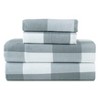 Pointehaven 180 GSM Brushed Cotton Printed Soft Flannel Deep Pocket Oversized Sheet Set - 3 of 4