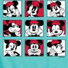 Girls' - Disney - Minnie Mouse Face Grid Fitted Short Sleeve Graphic T-Shirt - 2 of 4