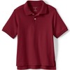 Lands' End School Uniform Kids Short Sleeve Interlock Polo Shirt - 2 of 4