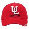 NCAA Louisiana Ragin' Cajuns Unstructured Washed Cotton Hat: Adjustable Solid Baseball Cap - 3 of 4