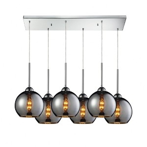 Elk Home Cassandra 6 - Light Pendant in  Polished Chrome - 1 of 1