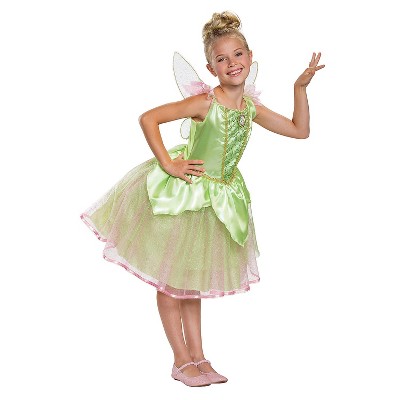 Toddler Girls' Classic Tinker Bell Fairy Dress Costume