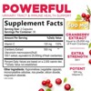 Cranberry Extract Capsules Vitamin C (25000mg Formula) - Natural Urinary Support - 60 Count;120 Count - 2 of 4