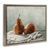 Stupell Industries Pears on Blanket Painting Floating Frame Canvas Art - 2 of 4