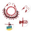 Unique Bargains with Metal Clips*12 & Windproof Beads*13 Clothesline 1 Pc - 3 of 4