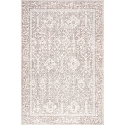 Nuloom Green Haven Collection Recycled Cotton Machine Washable Indoor Area Rug