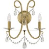 Crystorama Lighting Othello 2 - Light Sconce in  Vibrant Gold - 2 of 4