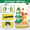 Resenkos 7-Ft Inflatable Christmas Tree with 7 Internal LED Lights - Multi-Color Green - 2 of 4