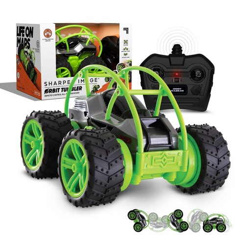 Sharper Image Remote Control Monster Spinning Car Red