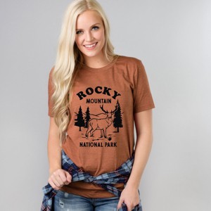 Simply Sage Market Vintage Rocky Mountain National Park Short Sleeve Tee - 1 of 4